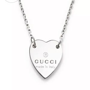 Gucci Trademark Heart Necklace